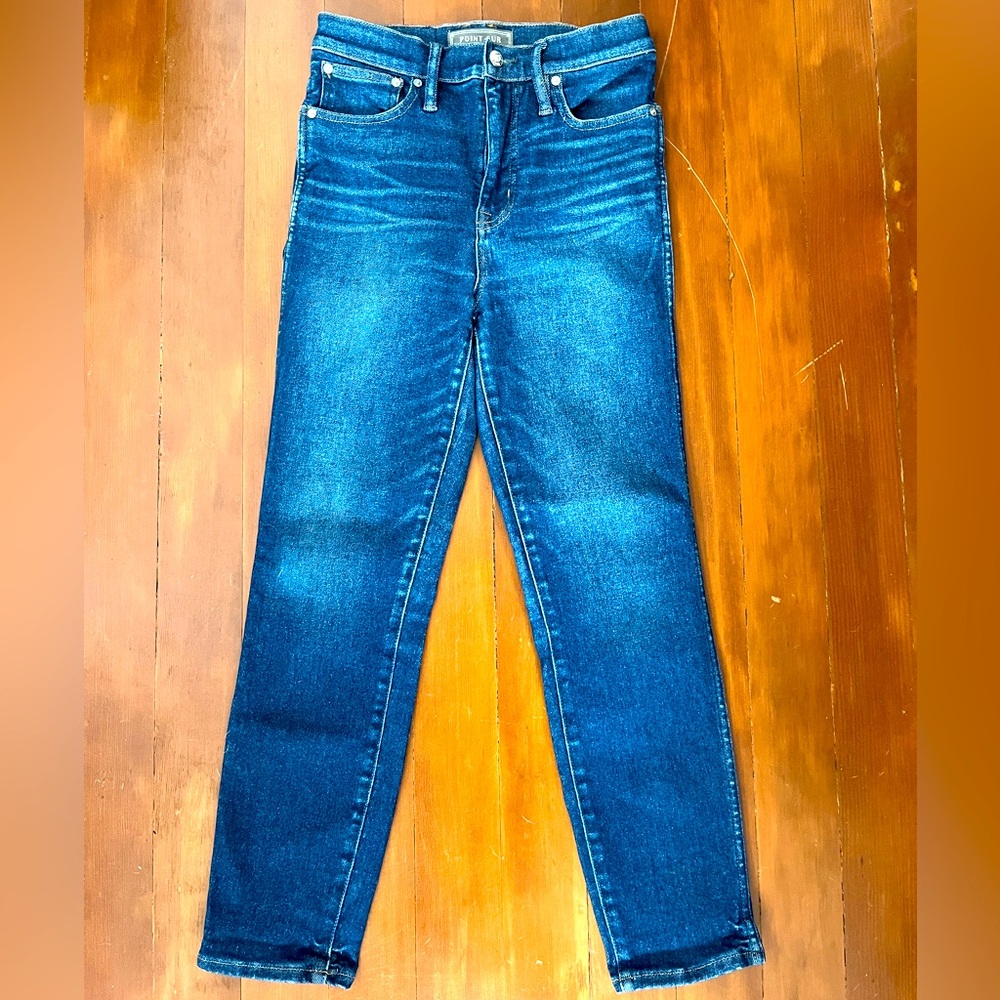 J. crew Point Sur skinny jeans Women’s size 27 dark wash